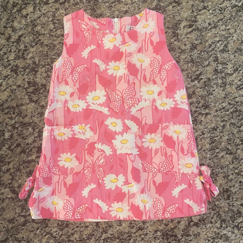 Lilly Pulitzer Pink Floral Dress